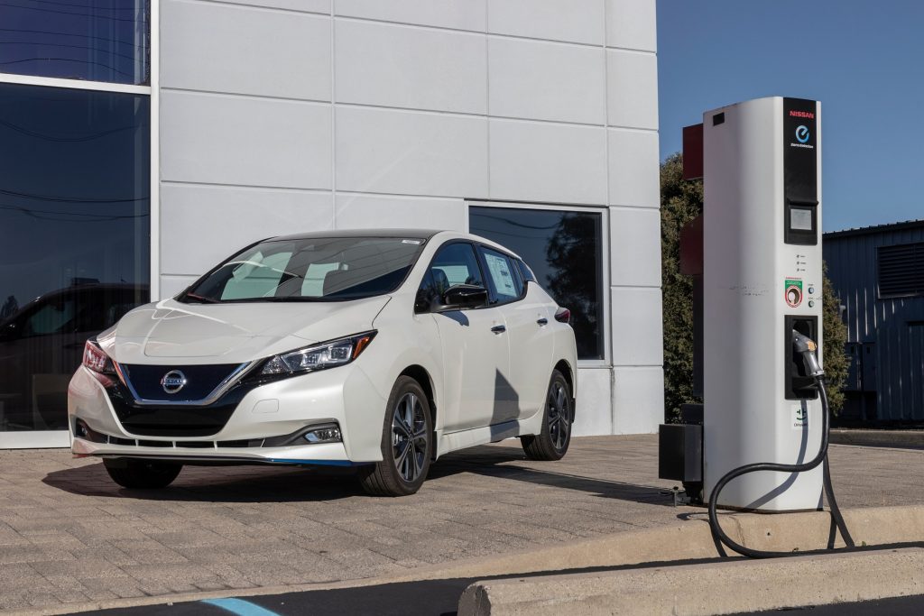 Elektryczny Nissan Leaf 