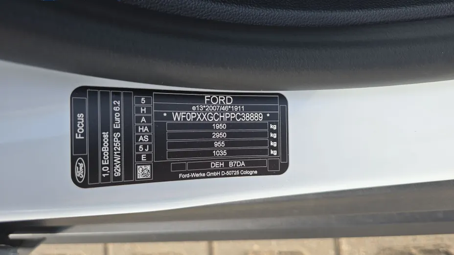 FORD Focus Focus 1.0 EcoBoost mHEV Titanium
