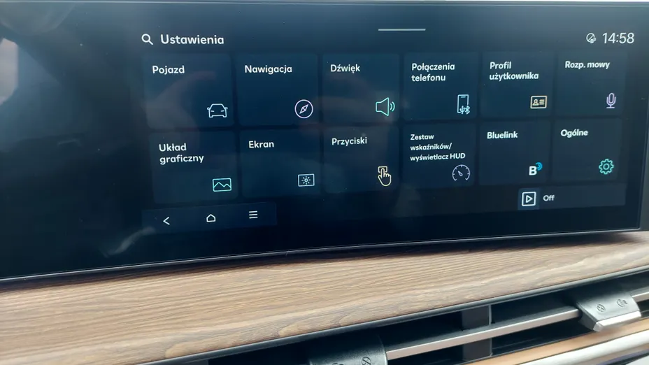 HYUNDAI Santa Fe Santa Fe 1.6 T-GDI HEV Platinum 4WD aut 7os. Nowy