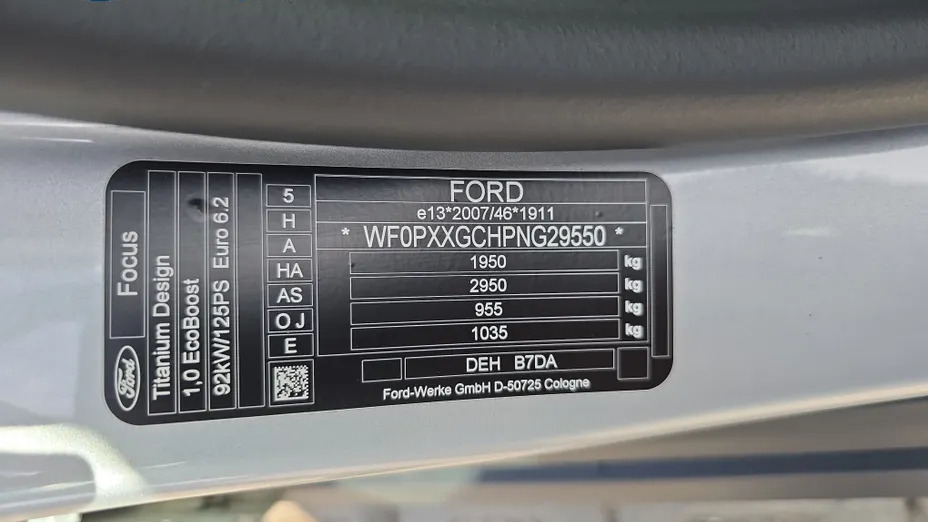 FORD Focus Focus 1.0 EcoBoost Titanium Design
