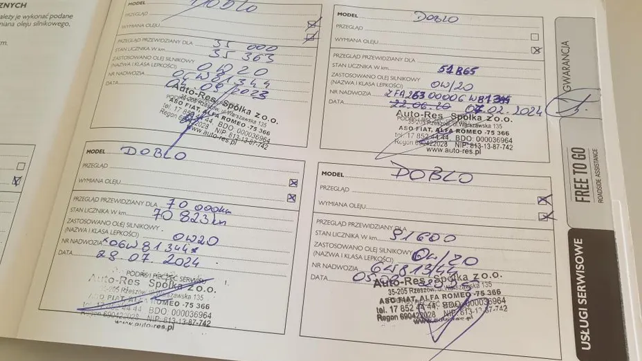 FIAT Doblo Cargo/Van Doblo 1.6 MJ