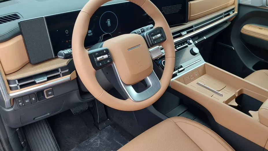 HYUNDAI Santa Fe Santa Fe 1.6 T-GDI HEV Platinum 4WD aut 7os. Nowy