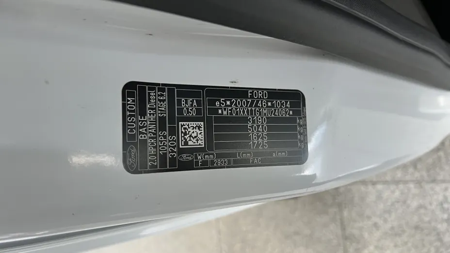 FORD Transit Custom Transit Custom Kombi 320 L1H1 Trend