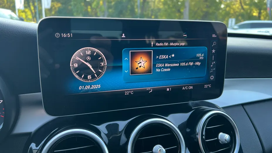MERCEDES-BENZ C Klasa C 180 9G-TRONIC