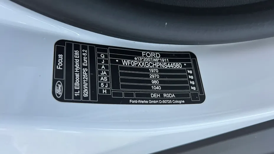 FORD Focus Focus 1.0 EcoBoost mHEV Titanium