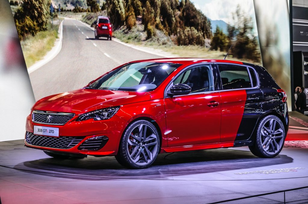 Bardzo szybki Peugeot 308 GTi