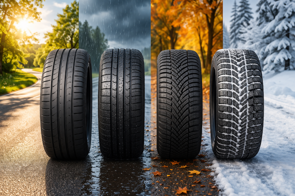 Rodzaje opon samochodowych – porównanie, zalety i ranking 2026